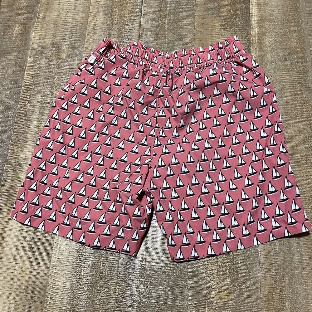 Crewcuts Stylish Sailboat boys Swim Trunks